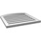 Ekena Millwork Arch Top Surface Mount PVC Gable Vent: Non-Functional, w/2"W x 1-1/2"P Brickmould Frame, 22"W x 42"H GVPAR22X4202SN - alternate 2